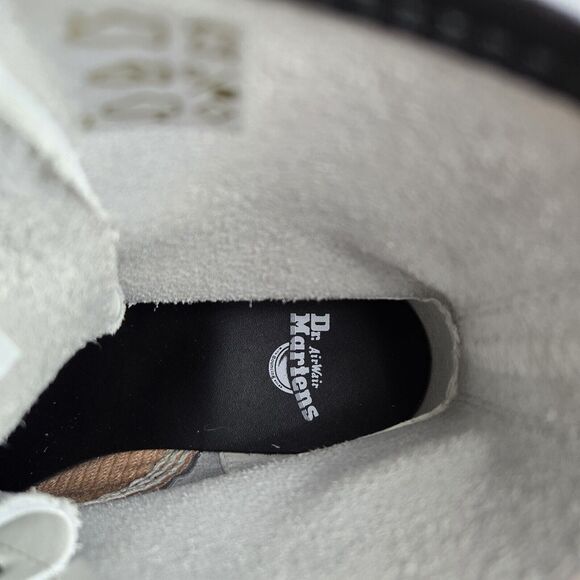 NEW Dr. Doc Martens 1460 Quad Womens Size 6 Lace Up Boots White Leather 26499 - Picture 11 of 12